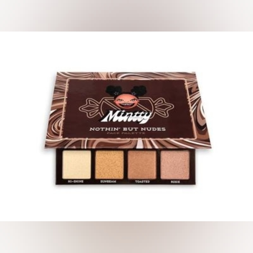 Mintty Makeup Nothin' But‎ Nudes Face Palette NEW